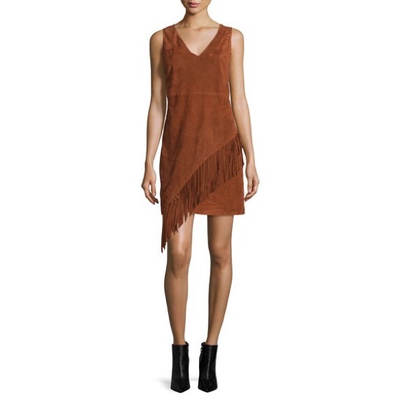 dvf fringe dress